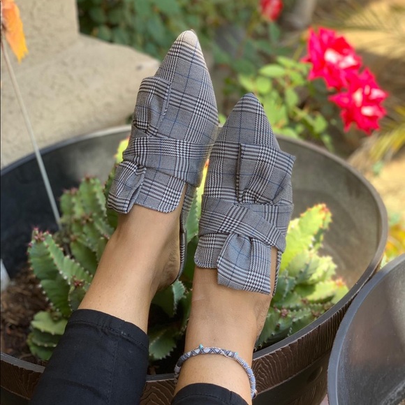 ladies pointed toe flat mules - Picture 6 of 6